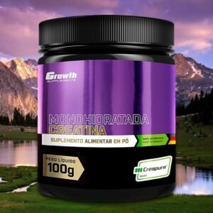 Creatina Monohidratada Creapure 100g - Growth Supplements