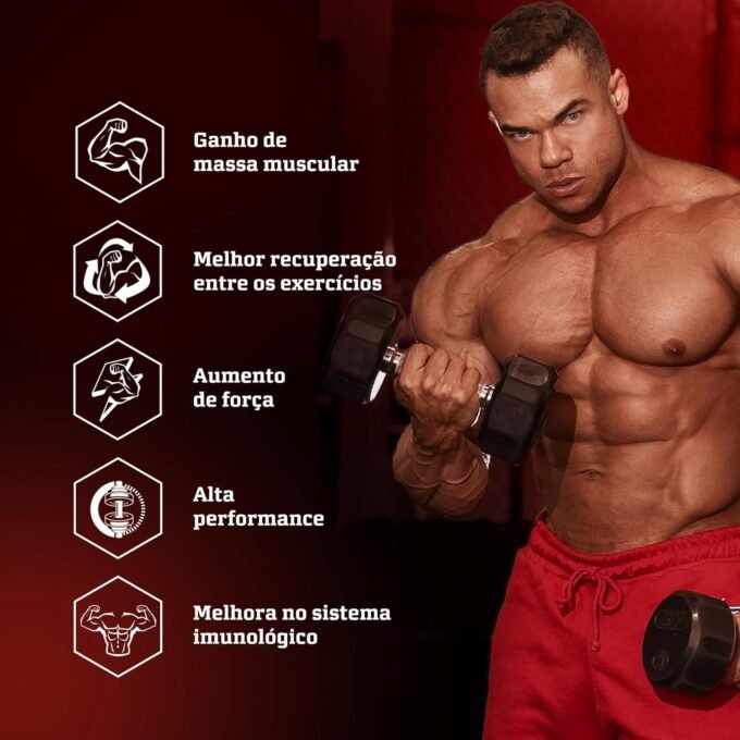 Creatina Integralmedica Hardcore 1kg Monohidratada 5 Creatina Integralmedica Hardcore 1kg Monohidratada - Imagem 5